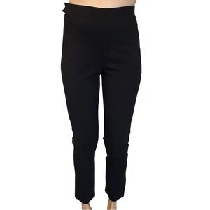 MaxMara Straight Leg Black Pants Slacks Work Business Designer Size 8 Medium